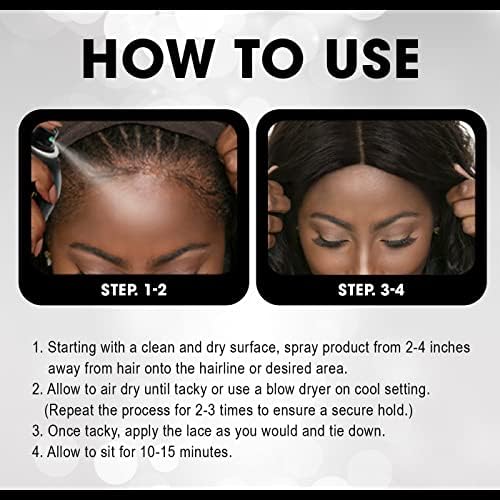 Wonder Lace Bond Adhesive Spray Supreme, 2.7 Fl Oz (3-Pack)