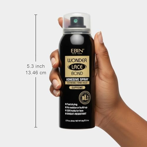 Wonder Lace Bond Adhesive Spray Supreme, 2.7 Fl Oz (3-Pack)
